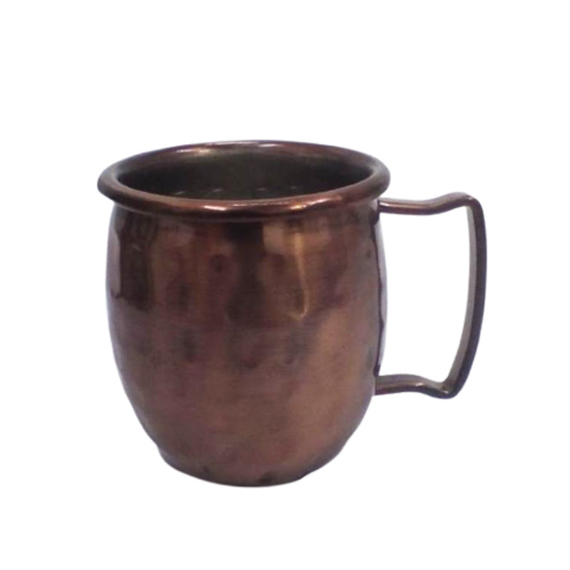 High Quality Brass And Stainless Steel Mug in Matt Green Powder Coated Antique Brass Mug in bulk .