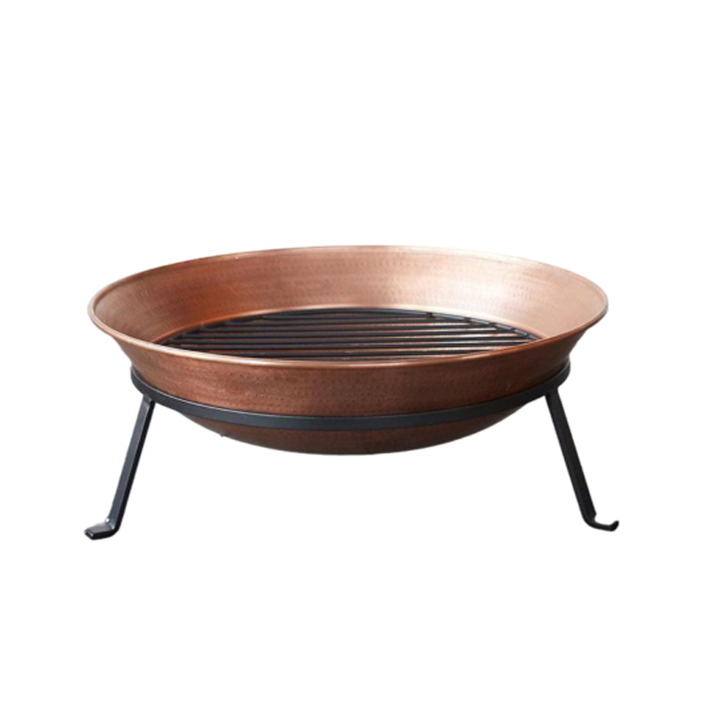 This Stunning Metal Fire Pit It is Made From Heat Resistant Weathering Iron and is Suitable for Burning Untreated Wood and Logs