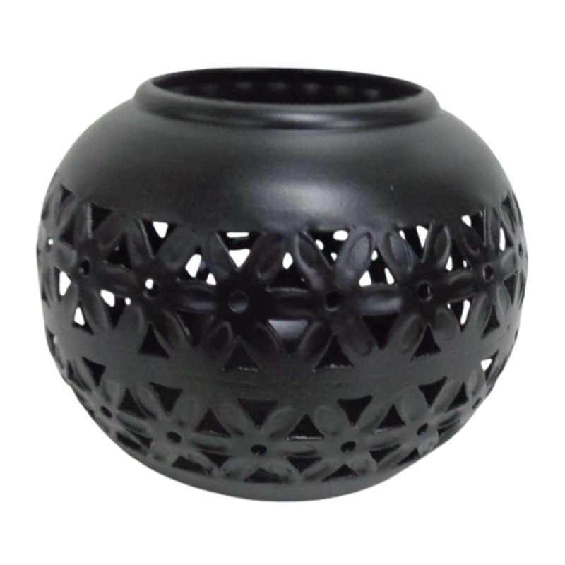 Round Votive Copper Colour With Black  Decoration Lighting For Home Rooms Explore Votive Nordic Decorative Wedding Festival