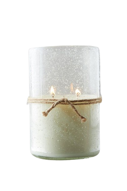 New Arrival Large Glass Candle Jar With Metal Base And Soy And Paraffin Wax Scented Candles Handmade