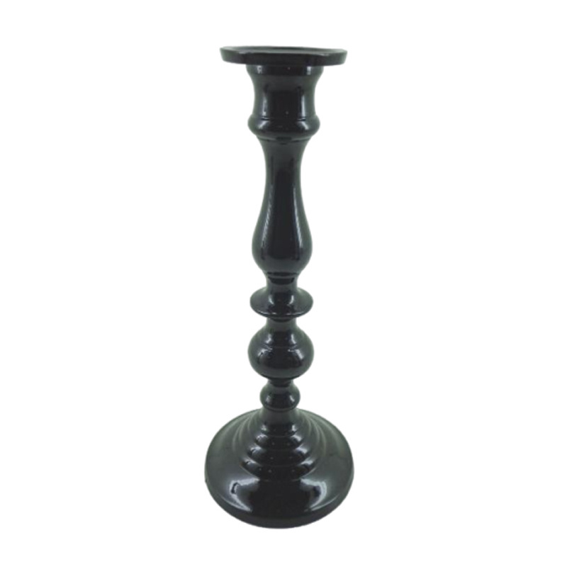 Aluminium Candle Stand Peach Stone used for a Relaxing Outdoor Oasis Dining Table Pillar Stands Holders Candlestick Candle Jars