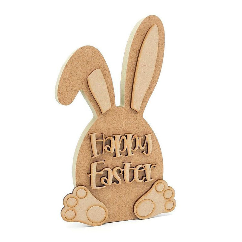 The Prettiest Easter Decor Wooden Bunny Natural White Colour Wake your Home Decor up from its Winter with these Charming Design