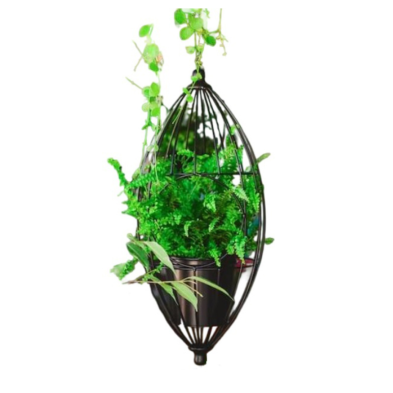 Must Have Item Hanging Potted Metal Gold Colour Plant Interior for Decorative Home & Garden Flower Pots & Planter Wholesale Bulk