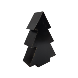 Christmas Decoration Black Color Iron Long X-Mas Tree Usage For Tabletop And Home Decoration Customized