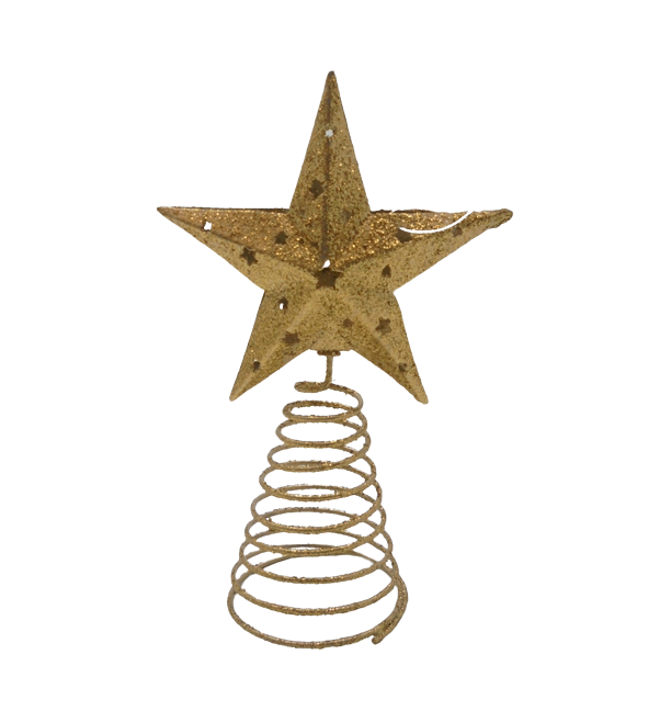 New Decorative Iron Star W/Spring Stand Matt White PC For Home Decorative Unique Design Christmas Decorative Handmade Customized