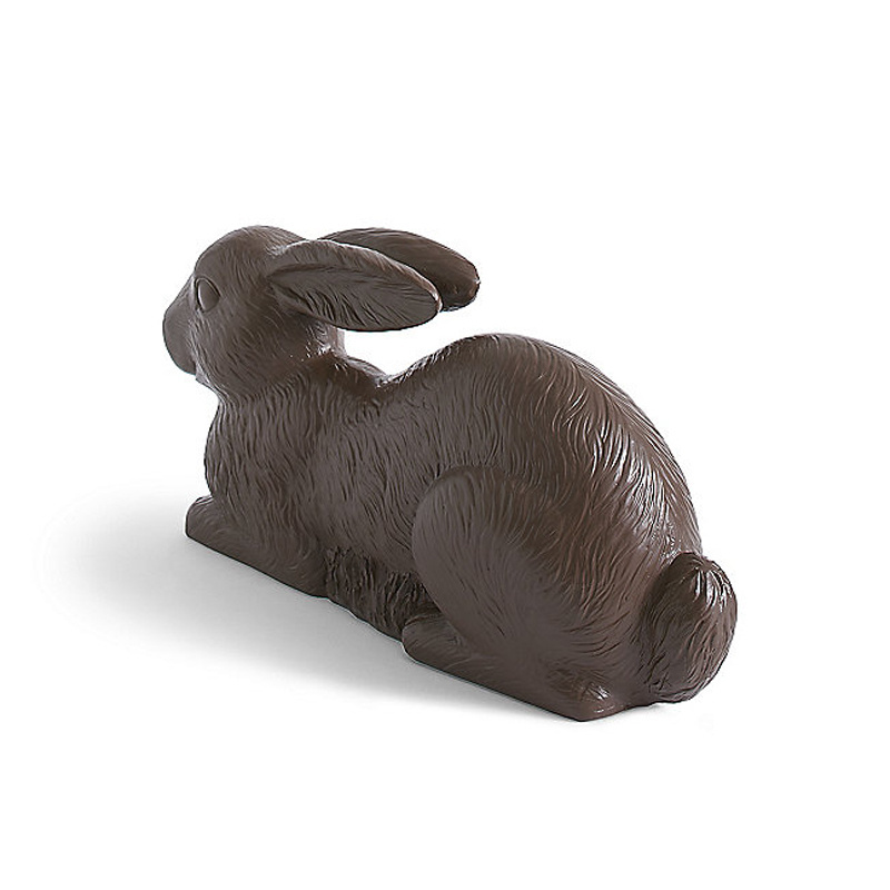 Easter Gifts in Metal Unique Bunny Chocolate Colour Aluminium for Home Festive Showpiece Decorative Party & Holiday Decorations