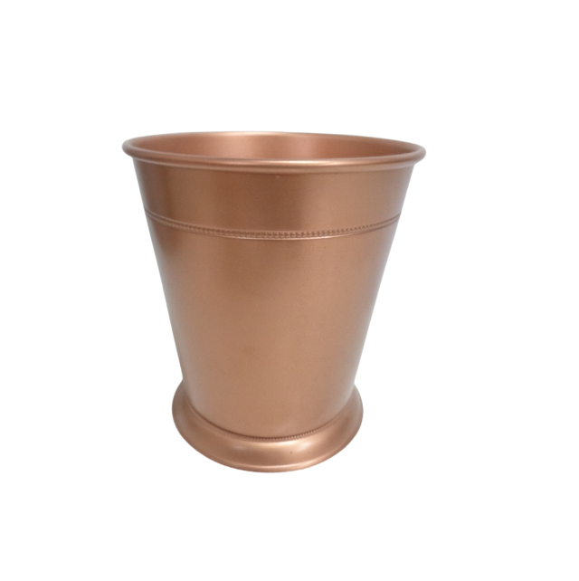 Beat Seller Aluminum Ice Buckets Wine Round Cooler Barware Classic Style Copper Color Ice Bucket Handmade Customized