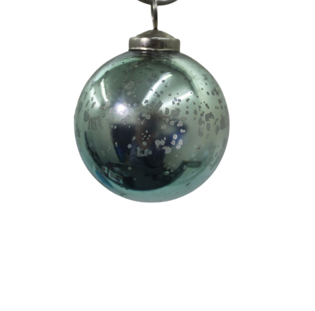 Great Design Christmas Decorative Glass & iron Hanging Ball Mars Red Colour Christmas Ball Tree Ornament