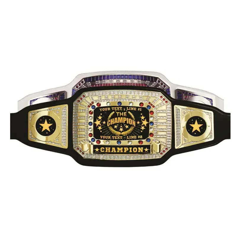 OEM Customizable Championship Belt  MMA Muay Thai Combat Taekwondo Special Event -Champions Belt Custom Boxing Belt