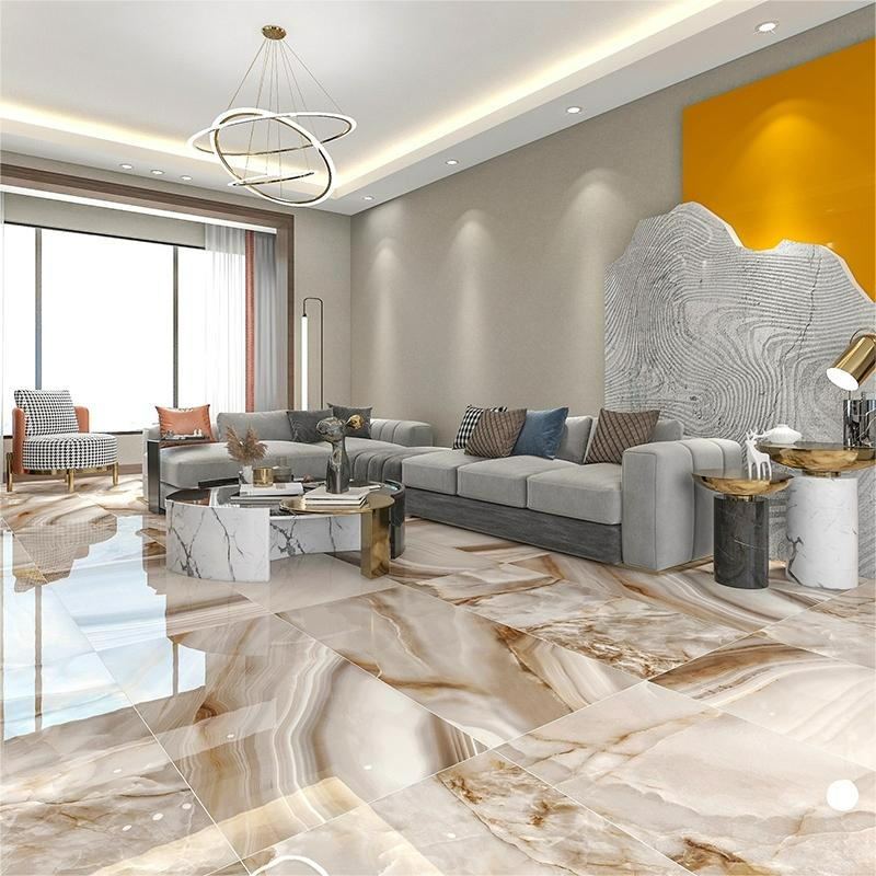 Piso Porcelanato Carreaux De Sol 60x60 Marbre Floor Tile 600 X 1200mm Glazed Porcelain Tiles