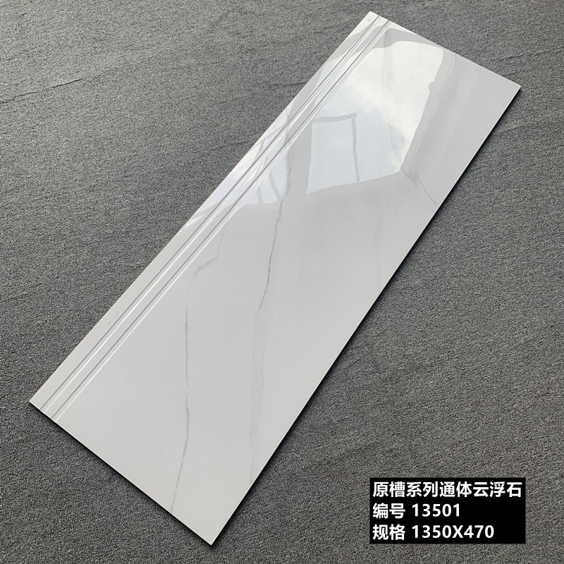 Foshan Factory Anti-slip Porcelain Staircase Step Tile for Commercial Decorative Stairs Step Tiles Ceramic Floor