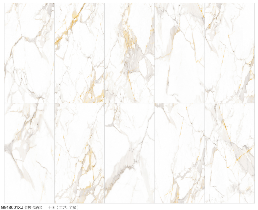 Foshan Hot Selling Porcelain Big Slab Marble Pattern Large Thin Tile Sintered Stone Sheet Wall Floor Decoration