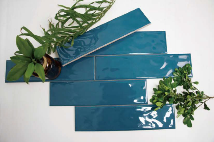 75x300 splashback Interior washroom glossy dark green ceramic subway tile rectangle glazed brick subway wall tiles