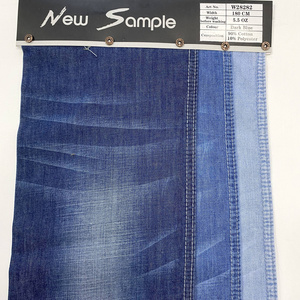 Wholesale Bamboo Yarn Cotton Polyester Viscose Denim Fabric