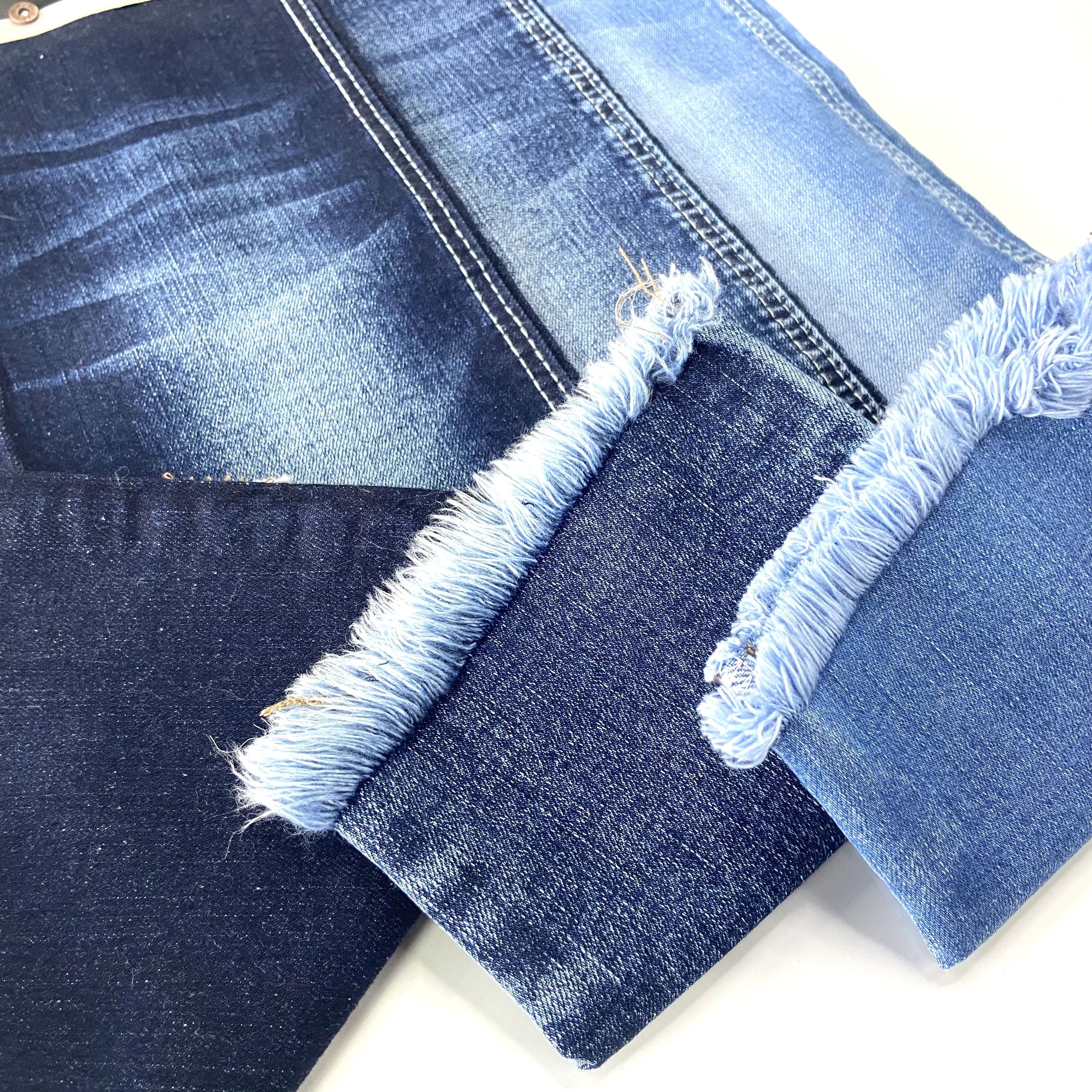 wholesale kain 100% cotton denim jeans fabric roll Denim Fabric For Jeans