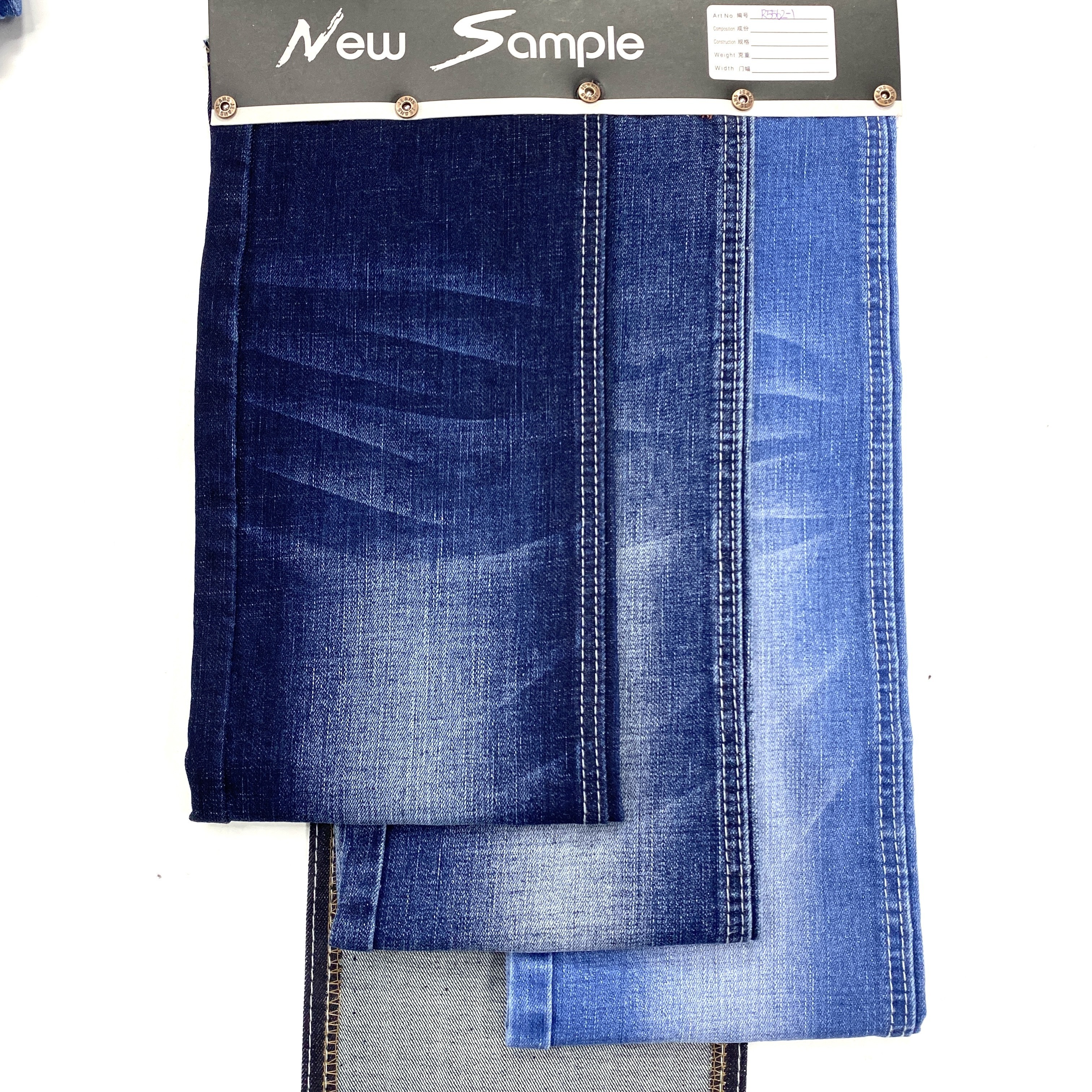 11oz premium stretch denim fabric wholesale rolls of indigo denim jean fabrics