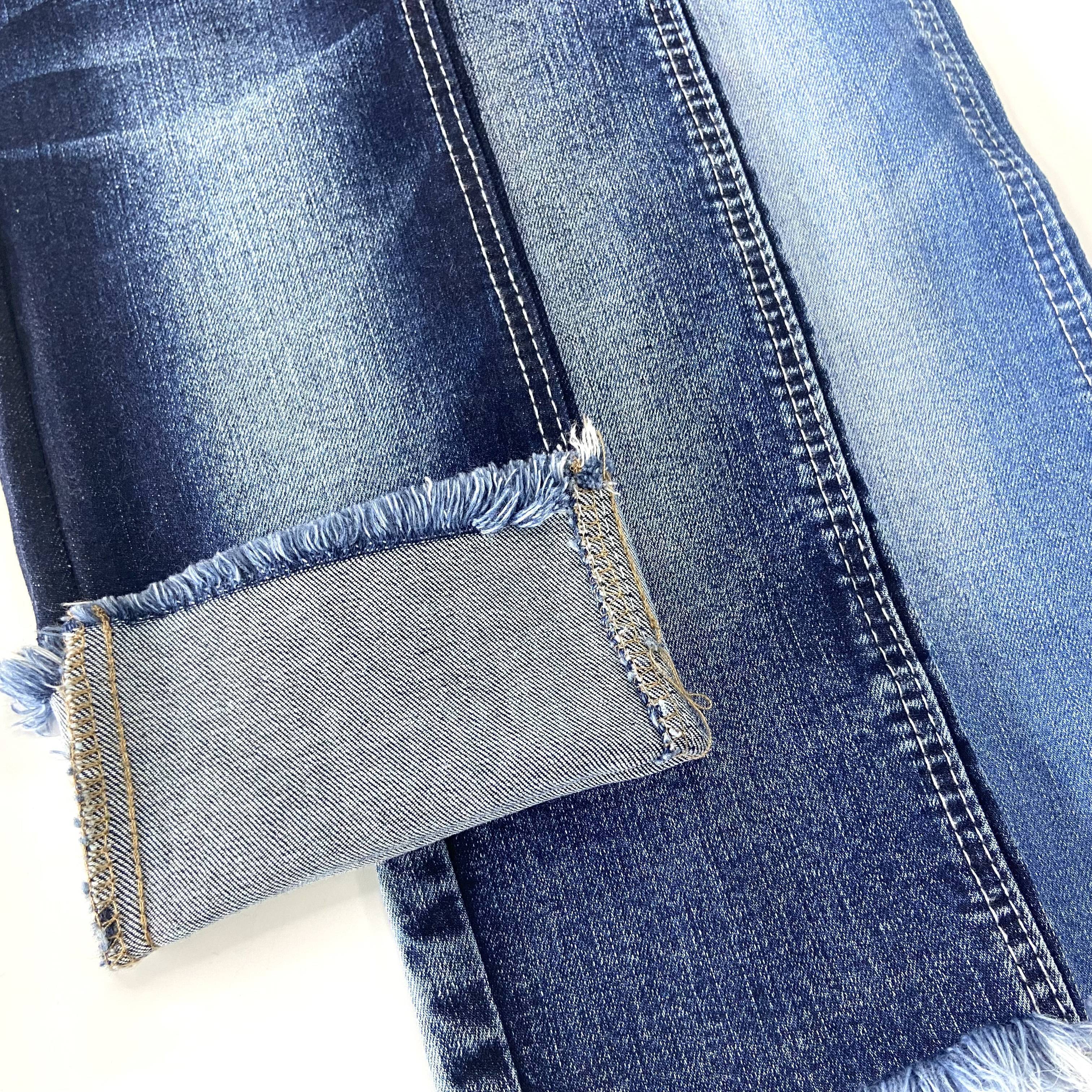 wholesale kain 100% cotton denim jeans fabric roll Denim Fabric For Jeans