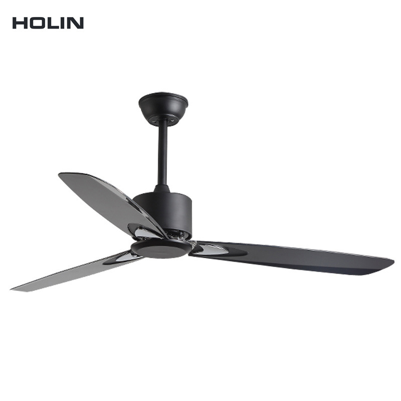 55 inches DC ceiling fan No light kit, remote control 3 blade Abs fan ceiling fan