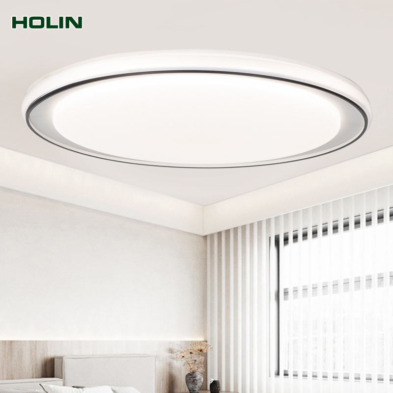 modern Design LED Ceiling Light 120W Remote Dimmable  Flush Mounted  for Bathroom and Bedroom