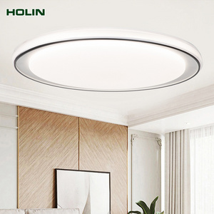 modern Design LED Ceiling Light 120W Remote Dimmable  Flush Mounted  for Bathroom and Bedroom