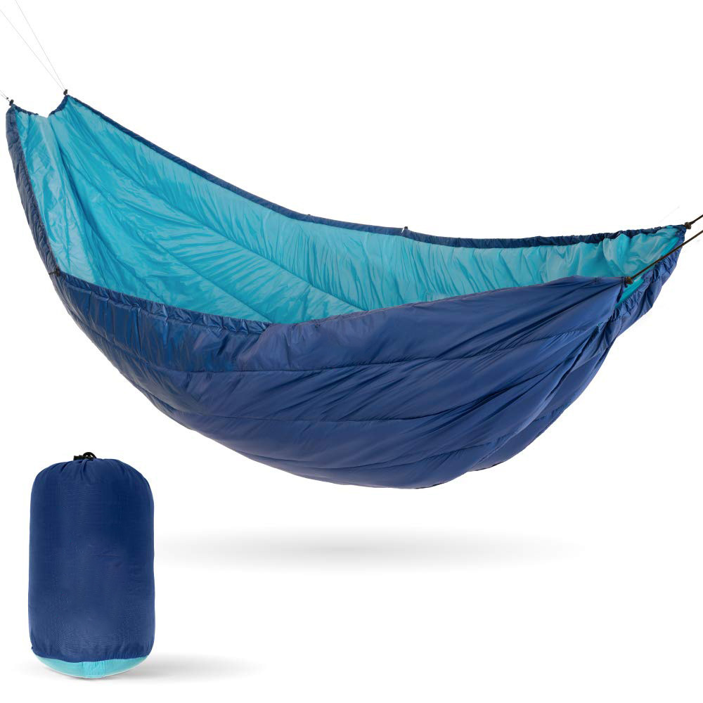 Custom Lightweight Full Season Camping Synthetic Single and Double Hammock Under Quilt Down Hammock Insulation for Winter