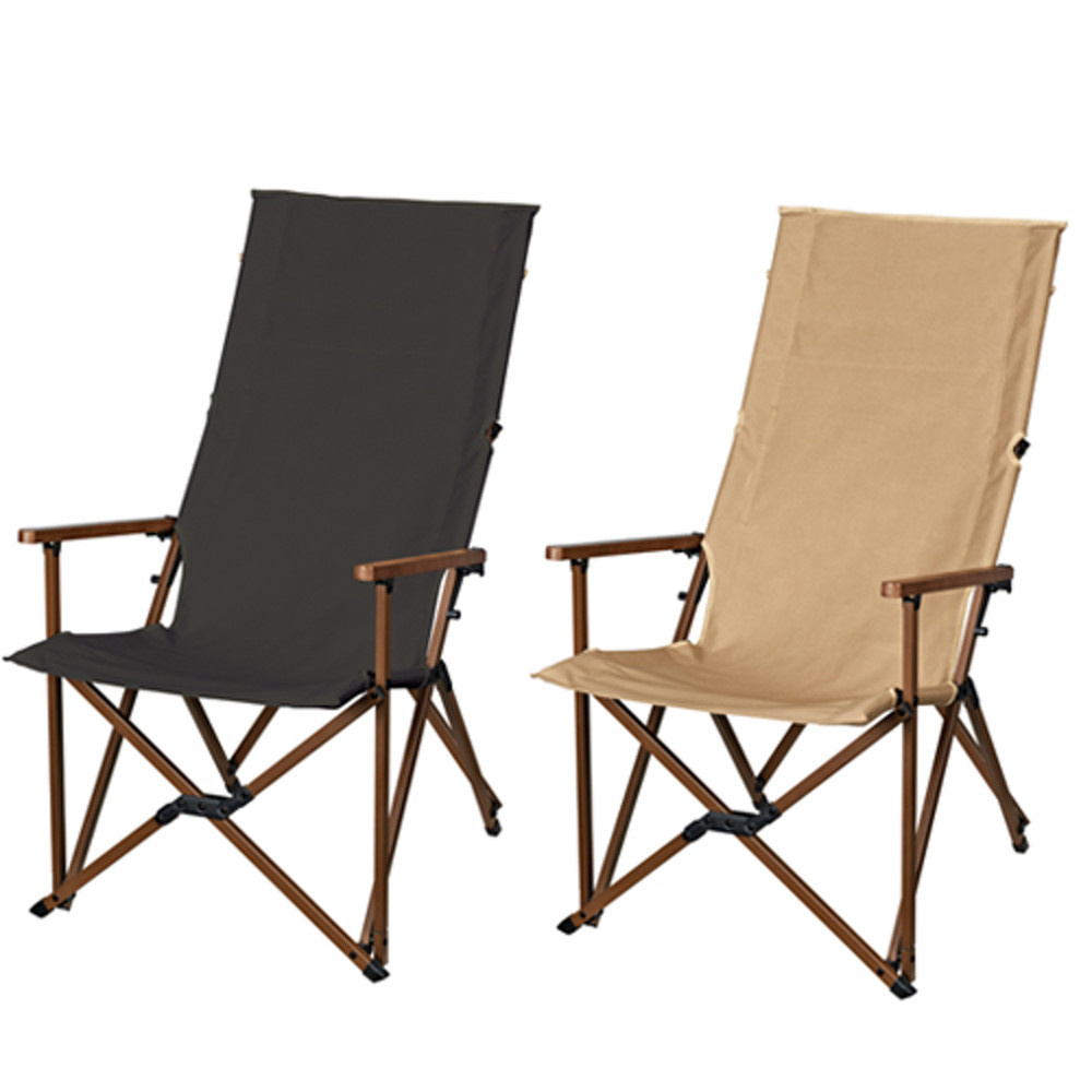 Folding Deck Chair Outdoor Camping Wood Grain Aluminum Metal  Portable Armrest Back Beach Folding Chair Sketch Leisure Chair