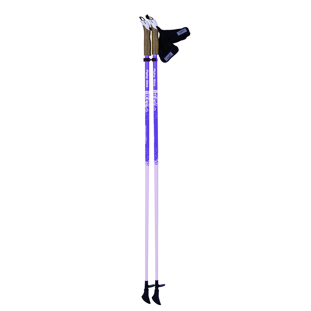 wholesale adjustable wristband aluminium tubing carbon fibre ski poles with bag