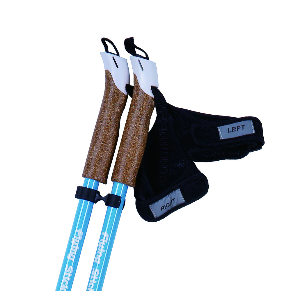 wholesale adjustable wristband aluminium tubing carbon fibre ski poles with bag