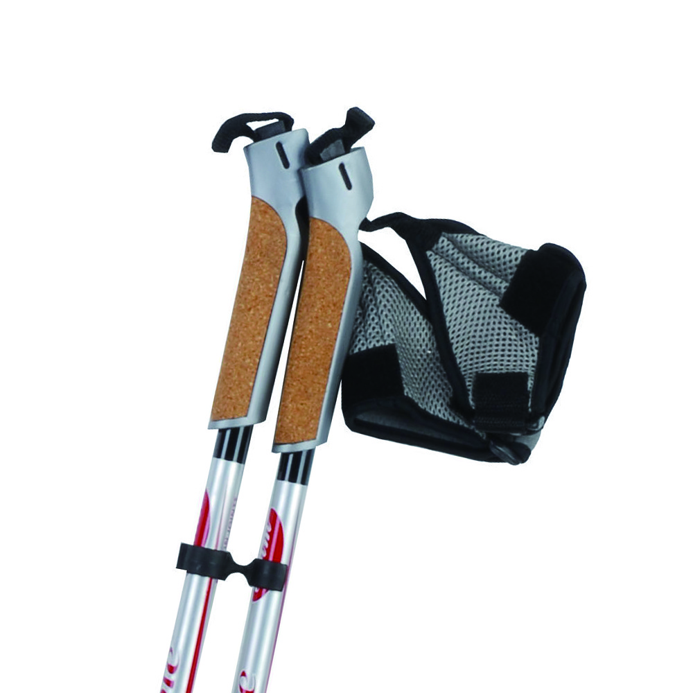 Adjustable Nordic Wristband Alpine Cork Handle Aluminum Alloy 7075 Carbon Ski Poles