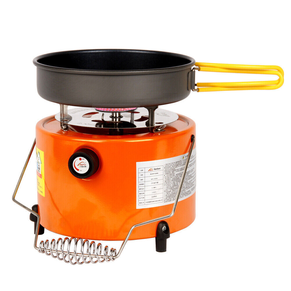 2000w Portable 2 In 1 Camping Stove Gas Heater Outdoor Warmer Propane Butane Tent Heater Mini Gas Heater For Camping