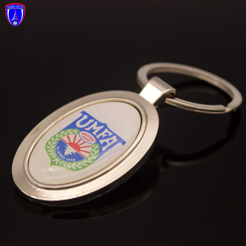 Laser Engrave Metal Keychain Stainless Steel Blanks For Oval Printed Keychain Sublimation Metal Round Keychain Blanks For Engrav