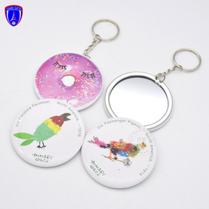 China manufacturer cheap button badge key chain button tin badge opener maker