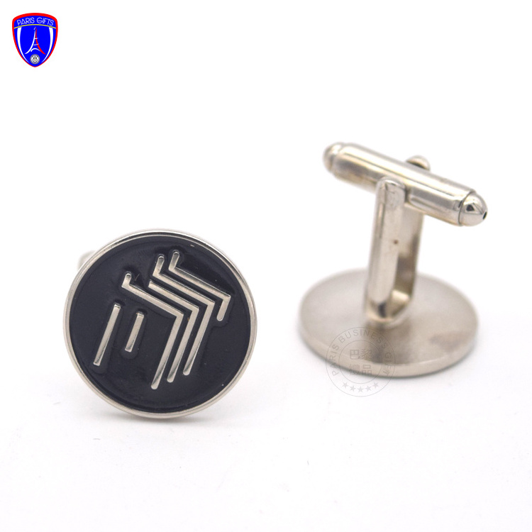 New design stainless steel personalised wedding party decorative cufflinks dad gifts cufflink with box