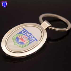 Laser Engrave Metal Keychain Stainless Steel Blanks For Oval Printed Keychain Sublimation Metal Round Keychain Blanks For Engrav