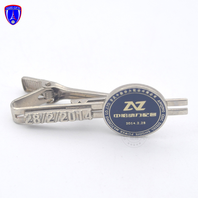 Wholesale customized Size Logo Engraved Men Blank Tie Bar Tie Clip