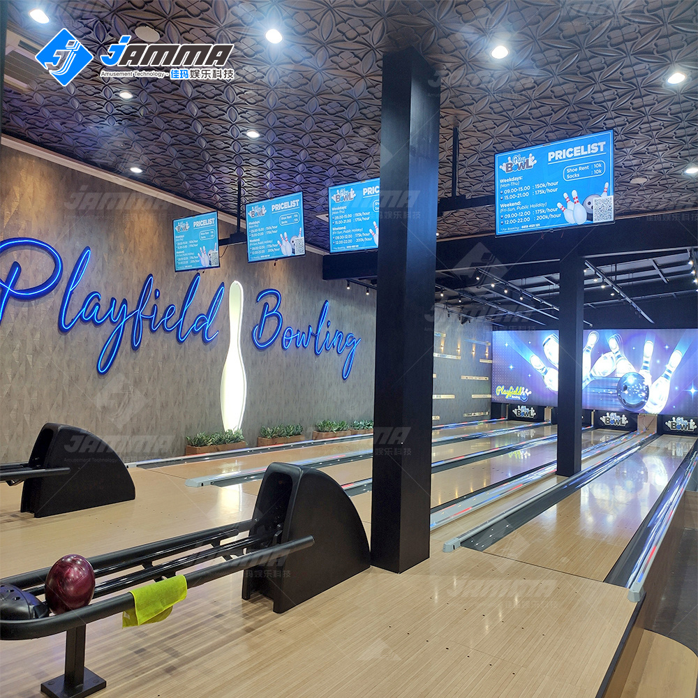 2022 Bowling Alley Game Bowling 6-8 Lanes Equipment Machine Bowling Equipment Entertainment adult&kids sports fitness gym