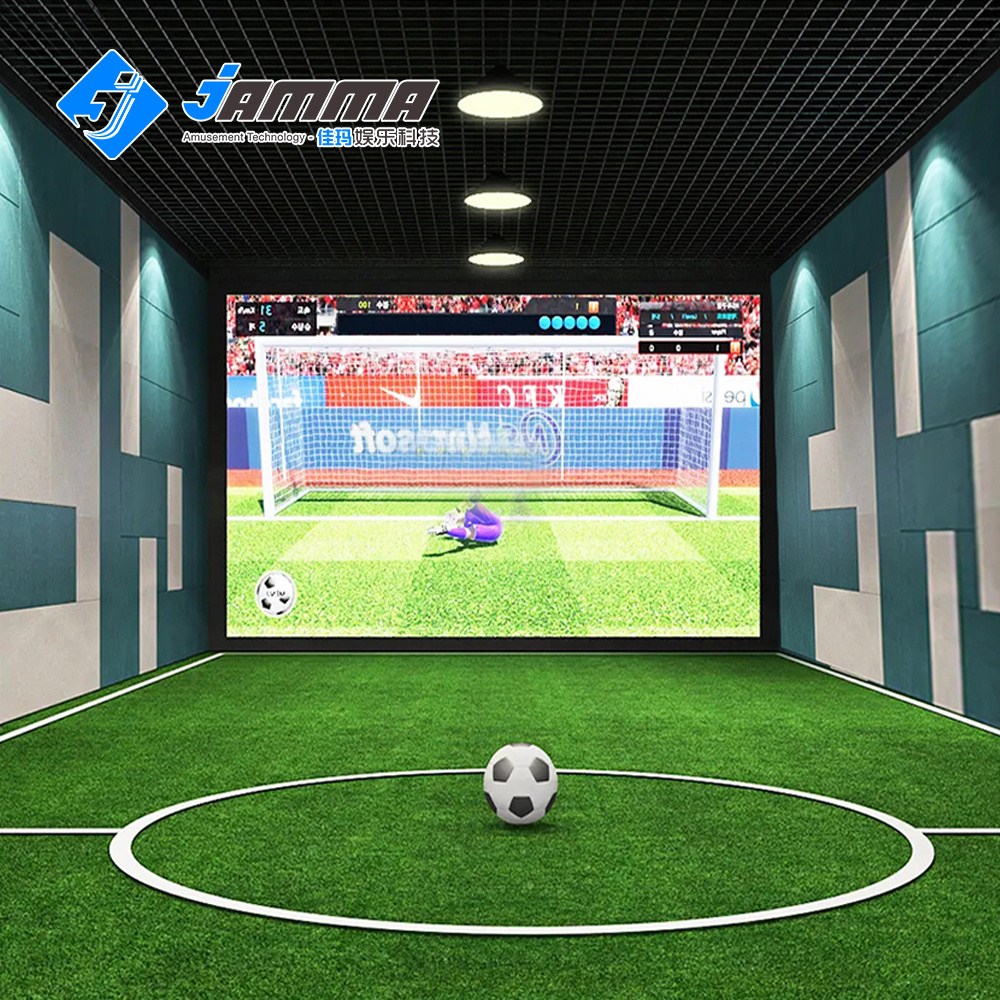 Indoor amusement Multi-sport simulator golf and football sports simulator