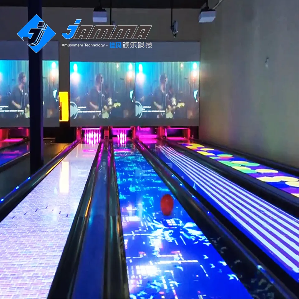 Reliable Quality Bowling alley Brunswick GSX AR Interactive Projection Bowling Lanes Equipment Tenpin Bowling Projector