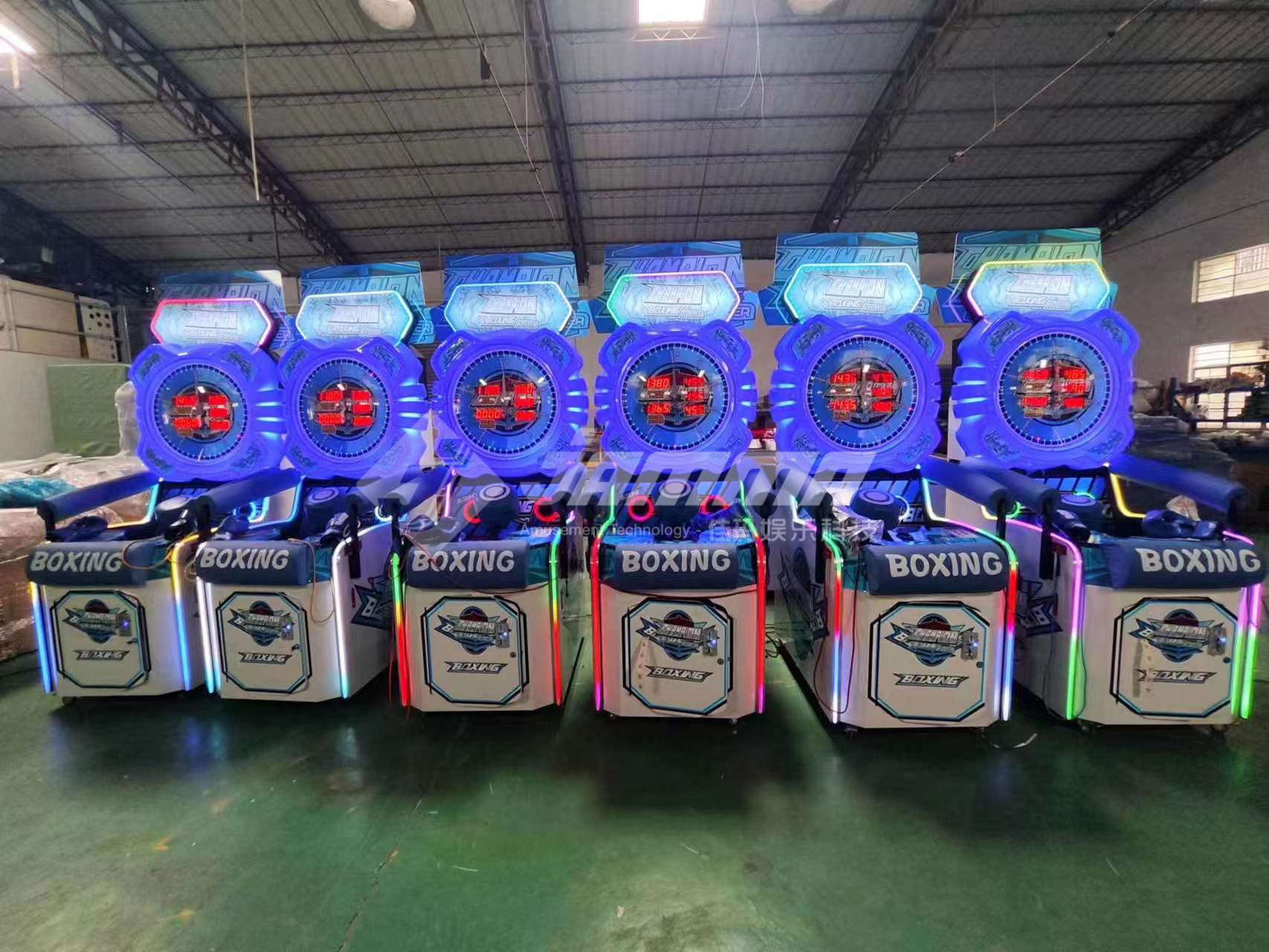 Factory Price Coin Operated Arcade Game Machine Challenge Boxing Master Game Machine Street Amusement Boxing Punch Machine