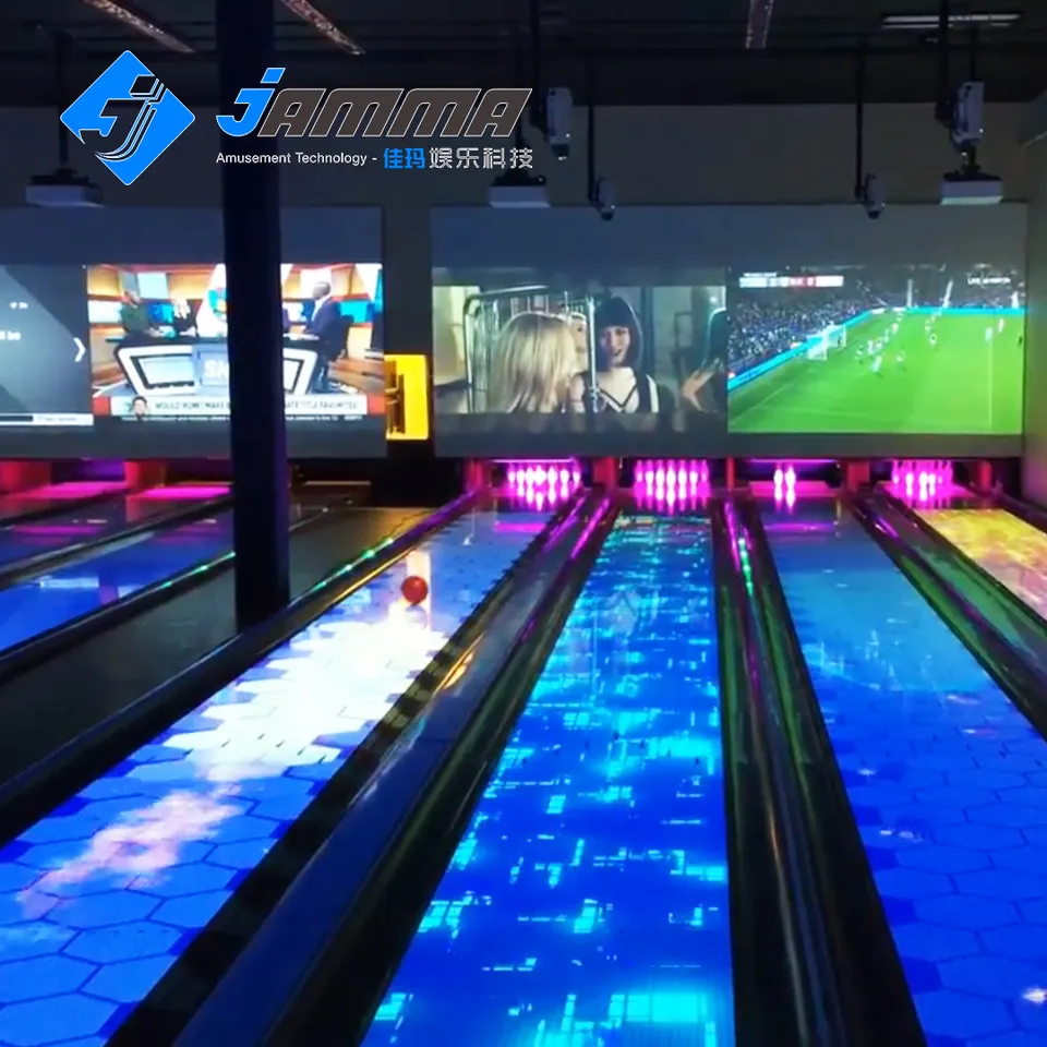 Reliable Quality Bowling alley Brunswick GSX AR Interactive Projection Bowling Lanes Equipment Tenpin Bowling Projector