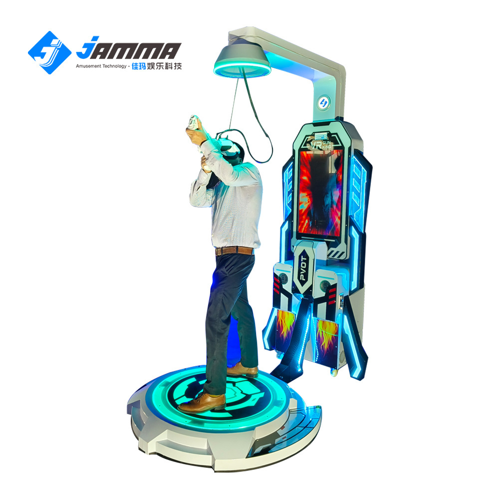 New Arrival Virtual Reality 9d Video Simul Platform Set Machine Vr Arcade Shooting Game Machine Zombie Arcade Games Machine