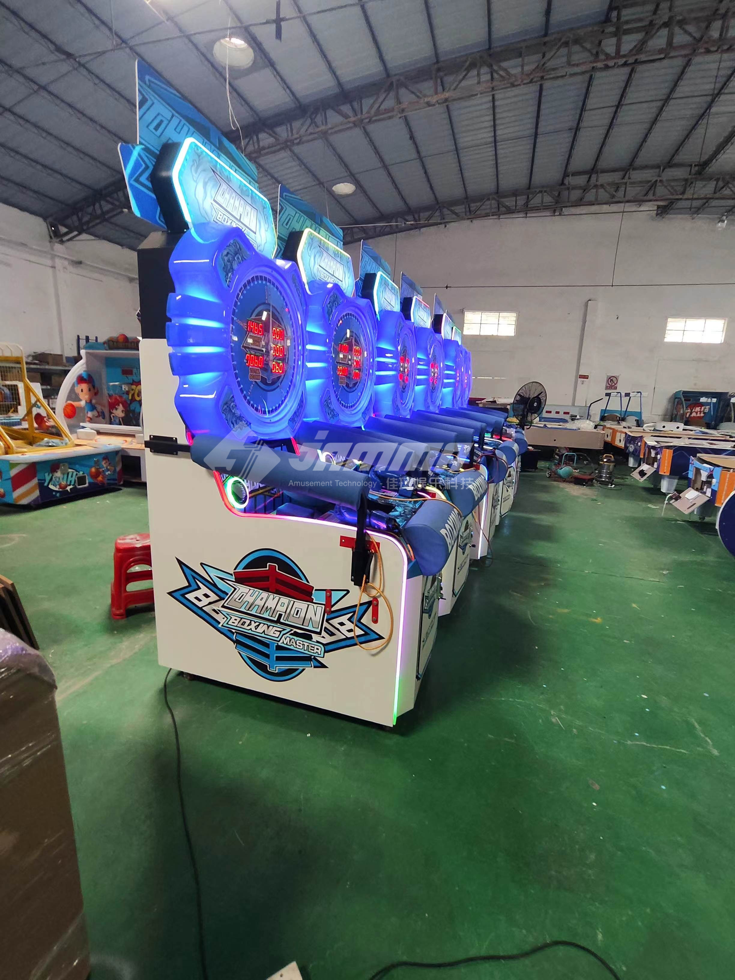 Factory Price Coin Operated Arcade Game Machine Challenge Boxing Master Game Machine Street Amusement Boxing Punch Machine