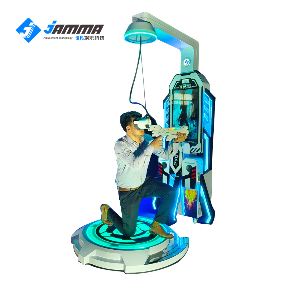 New Arrival Virtual Reality 9d Video Simul Platform Set Machine Vr Arcade Shooting Game Machine Zombie Arcade Games Machine