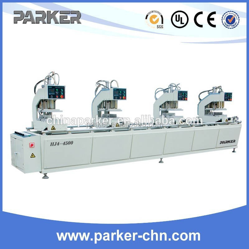 CE certification UPVC PVC window making machines welding machines