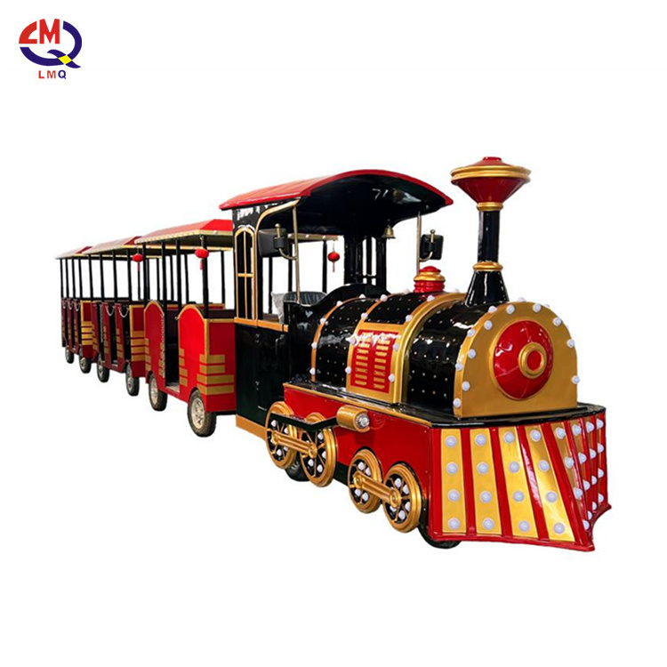 Christmas Train Electric Amusement Trackless Train for Sale Similar to Wattman