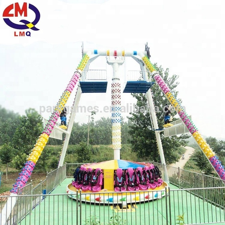 Henan Amusement Equipment Source Factory 23 Seats Swings Riding Pendulums Supports Customization Meteor Hammer