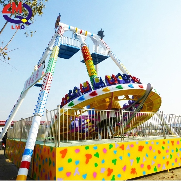 Henan Amusement Equipment Source Factory 23 Seats Swings Riding Pendulums Supports Customization Meteor Hammer