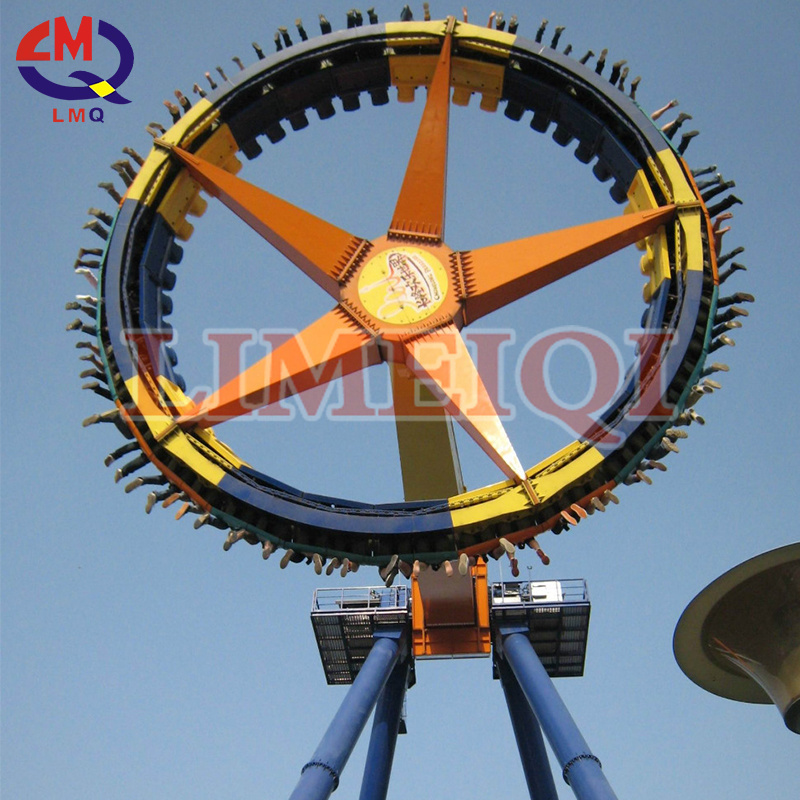 Hammer rides amusement park toppletower large pendulum gyro swing