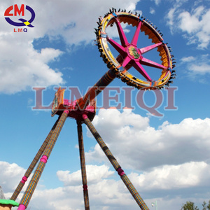 Hammer rides amusement park toppletower large pendulum gyro swing