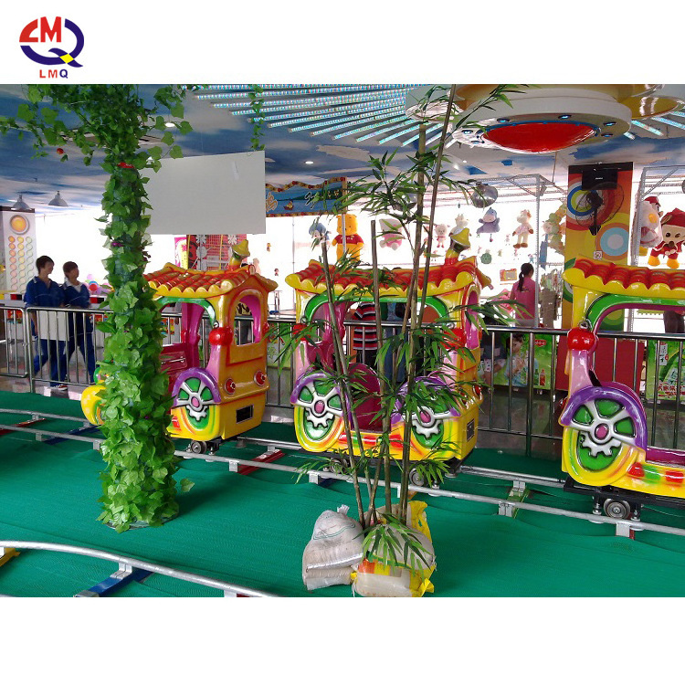 Amusement Adults and Kids Rides Train Electric Garden Track Train Train with Track to Ride for Sale